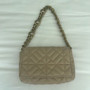 Zara quilted handbag